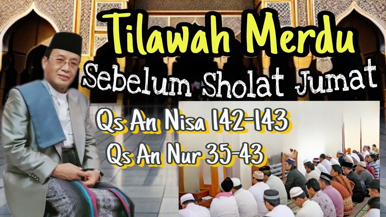 QORI KH MUAMMAR ZA COCOK DI PUTAR SEBELUM JUMATAN🕌