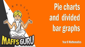 Pie charts and divided bar graphs | Year 7 Maths | MaffsGuru