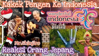 Reaksi Orang Jepang|Wonderful Indonesia Mr.Shinjiro Nakajima Kakek Legend Jadi Pengen..