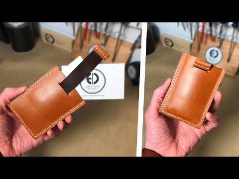 Video: How To Sew A Wallet From Leftover Leather