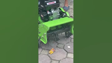 Máy xới đất, băm cỏ đa năng tự hành chạy xăng #automobile #nông_nghiệp