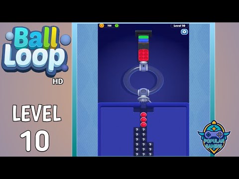 Ball Loop - Puzzle Game Level 10: Gameplay Solution - YouTube