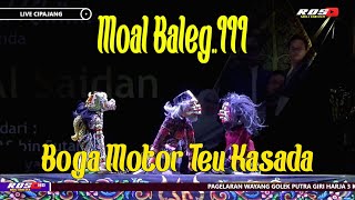 Bodoran Wayang Golek Moal Baleg Lamon Buta budeg Kaluar