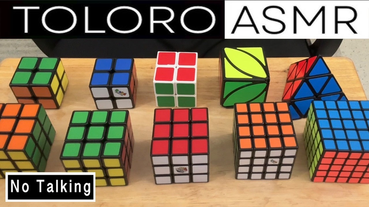 TOLORO ASMR - Rubik's Cube Relay