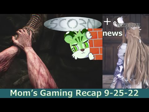SPOOKY GAME TIME | Mom's Gaming Recap 9-25-22