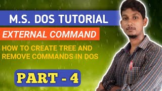 HOW TO CREATE MD COMMAND, TREE COMMAND,REMOVE COMMAND,DIRECTORY COMMAND IN DOS!!