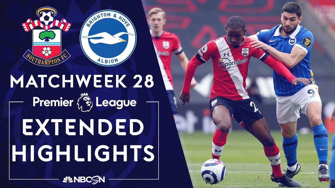 Southampton v. Brighton | PREMIER LEAGUE HIGHLIGHTS | 3/14/2021 | NBC Sports