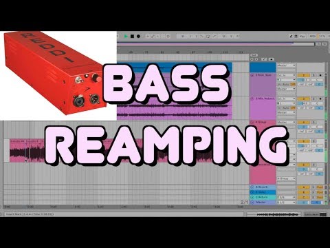 Студийные будни басиста. Как делать РЕАМПИНГ бас гитары и зачем это нужно.