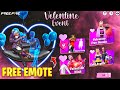 VELENTINE EVENT FREE FIRE 2025🤯🔥| ROSE EMOTE RETURN | I HEART YOU EMOTE RETURN | FREE FIRE NEW EVENT