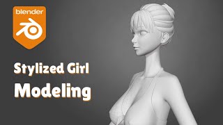 Stylized Character Modeling in Blender @ShionMgr