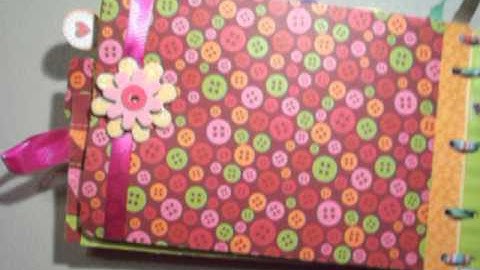 File Folder Mini Album Part 3