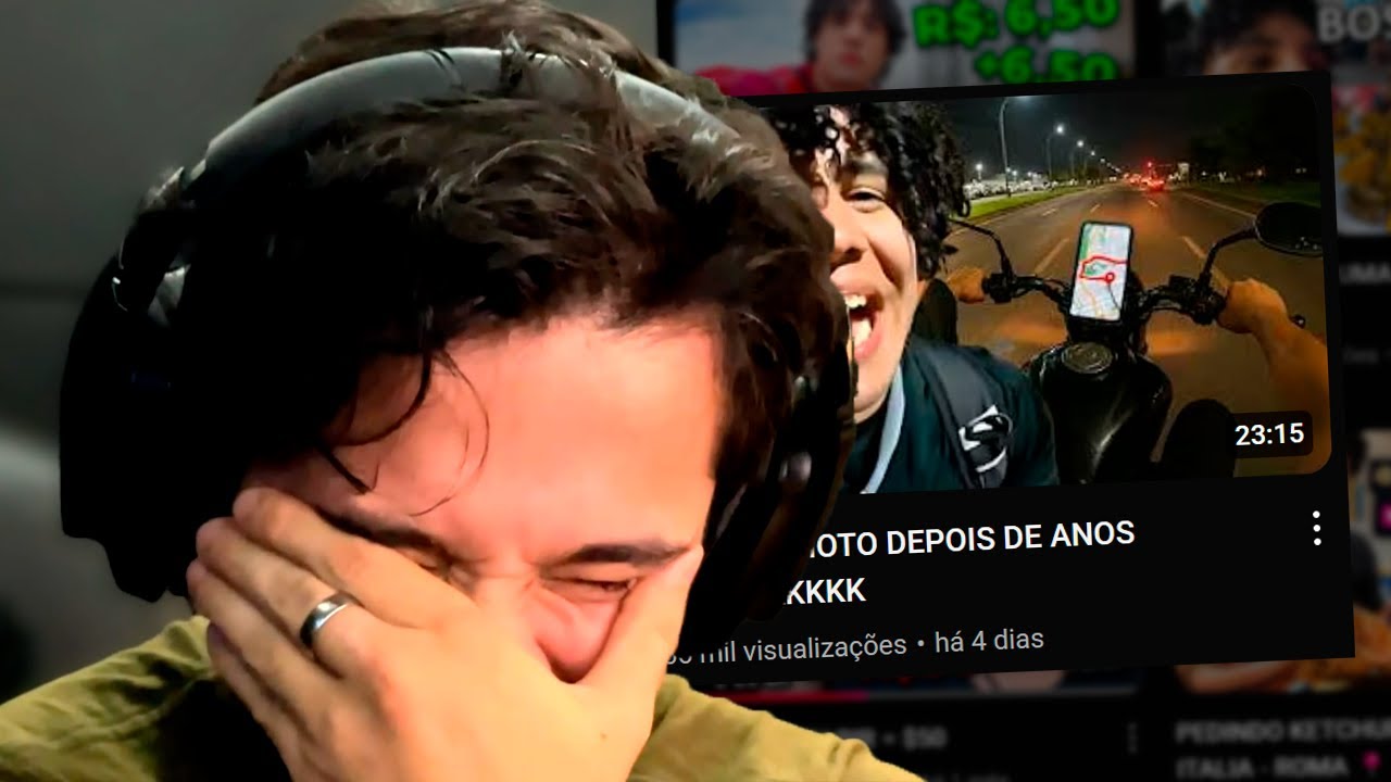 douglas é HORRÍVEL pilotando uma moto kkkkkkkkkkkkkkkkkkkk