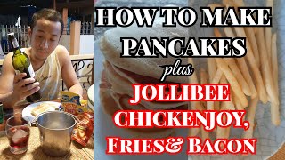 HOW TO MAKE PANCAKES ALA JOLLIBEE by Mama Jai | Sardinas pa more?? | The Mendozas of Bauan