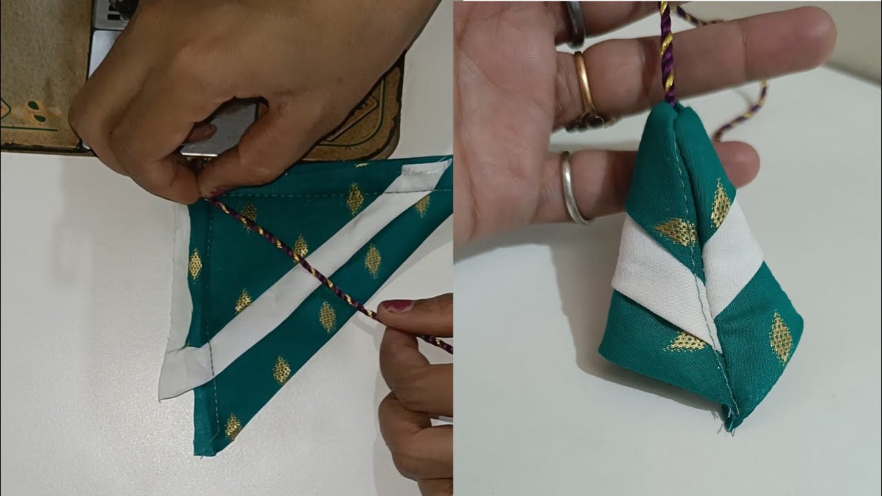 Latkan Banane Ka Tarika Very Easy Blouse Latkan Making At Home