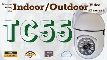 Недорога бездротова FHD камера | Wireless 1080p Indoor/Outdoor Video Camera |  TC55