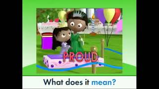 Super Why Vocabulary Vocabulary Proud