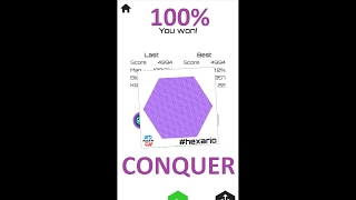 First Ever Hexar.io conquer 100% of the map - games screenshot 3