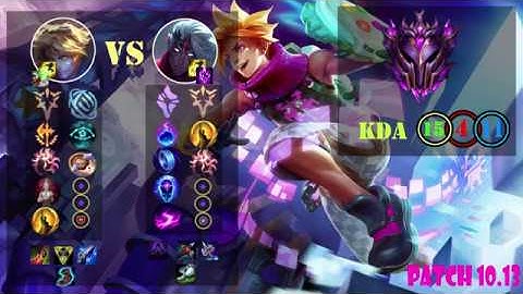 EZREAL vs VARUS BOTTOM LANE - PATCH 10.13