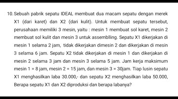 Soal 7-11 Modul Linear Programming [Riam Amalia Salsabila 12211356 Kelas 03 Aplikom Ekonomi]
