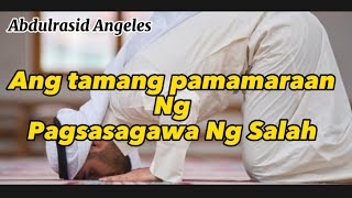 Ang tamang pamamaraan Ng Pagsasagawa Ng Salah