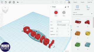 3D Design with TinkerCAD: 3D Keychain