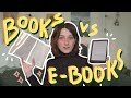 Reading only ebooks for a week to compare them to real books