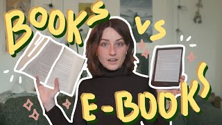 reading only e-books for a week to compare them to 