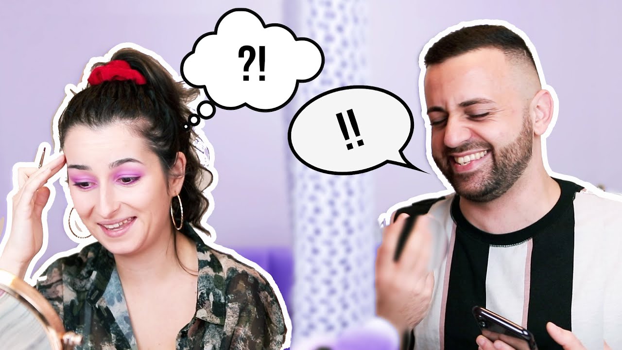 Mein FREUND erklärt mir den Makeup Look! 😂 Werde ich irgendwas verstehen?! - unlikely
