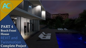 Beach Front Modern House | Part 4 | Complete Project | Revit and Twinmotion Tutorial