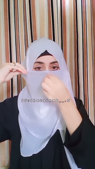 Easy University School & College Niqab Tutorial #hijab #viral #viralvideo #viralshorts #video