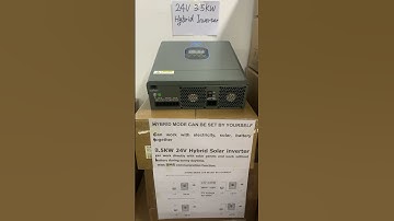 3.5kw hybrid inverter | MPPT hybrid solar inverters for solar energy system #solar #solarinverter
