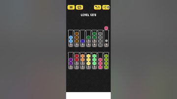 Ball sort puzzle level 1373 #ballsortpuzzleanswer #walkthrough #ballsortpuzzlewalkthrough