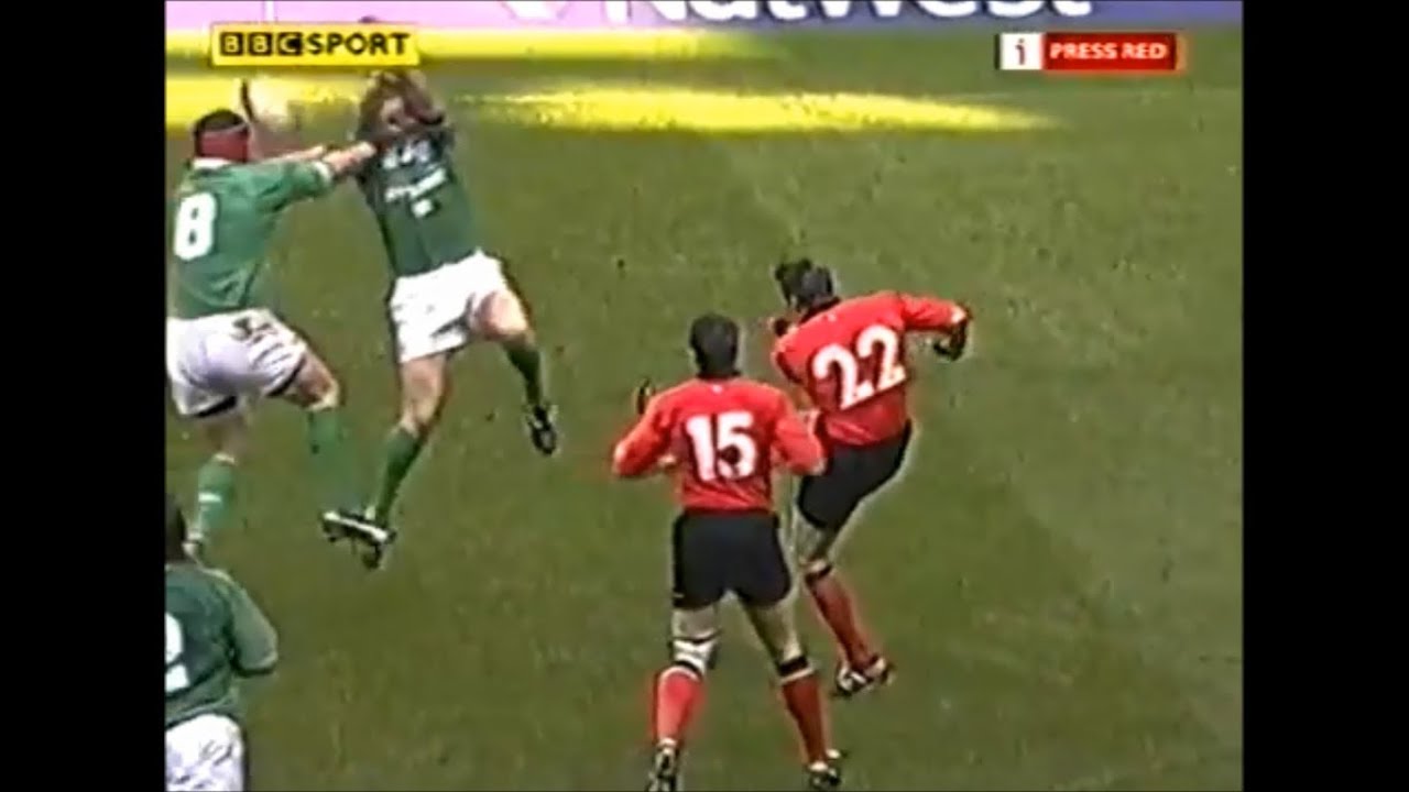 Matthew Watkins woeful kick vs Ireland 2003