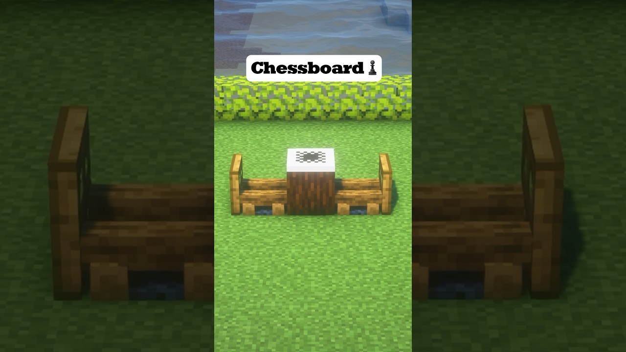 Minecraft Chessboard ♟️😱 