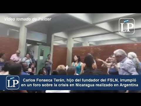 Carlos Fonseca Terán irrumpe en foro mundial de “pensamiento crítico” en Argentina