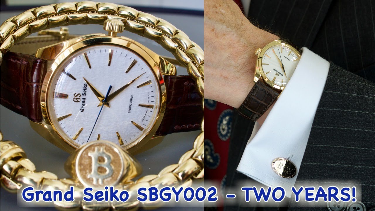 Grand Seiko SBGY002 - TWO YEAR ANNIVERSARY - YouTube