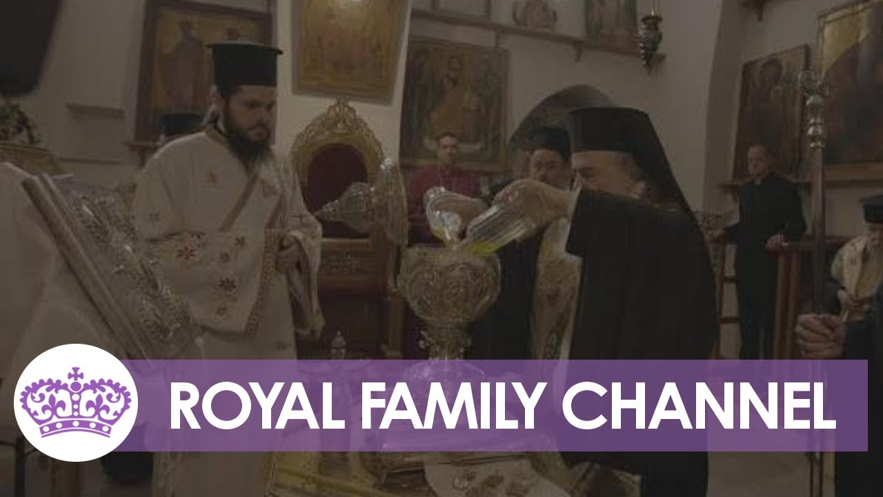 Orthodox Patriarch of Jerusalem Consecrates Oil for Coronation