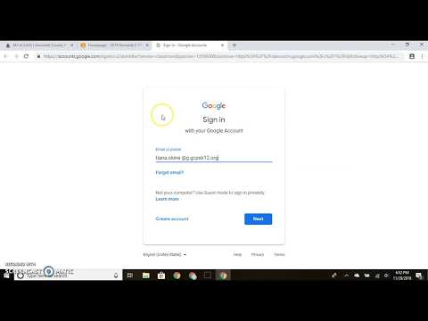 Google Chrome and Classroom Login Demonstration