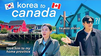 korea doesn’t have this? 🇰🇷 our last week in canada 🇨🇦 nova scotia, mahone bay & lunenburg 🐚
