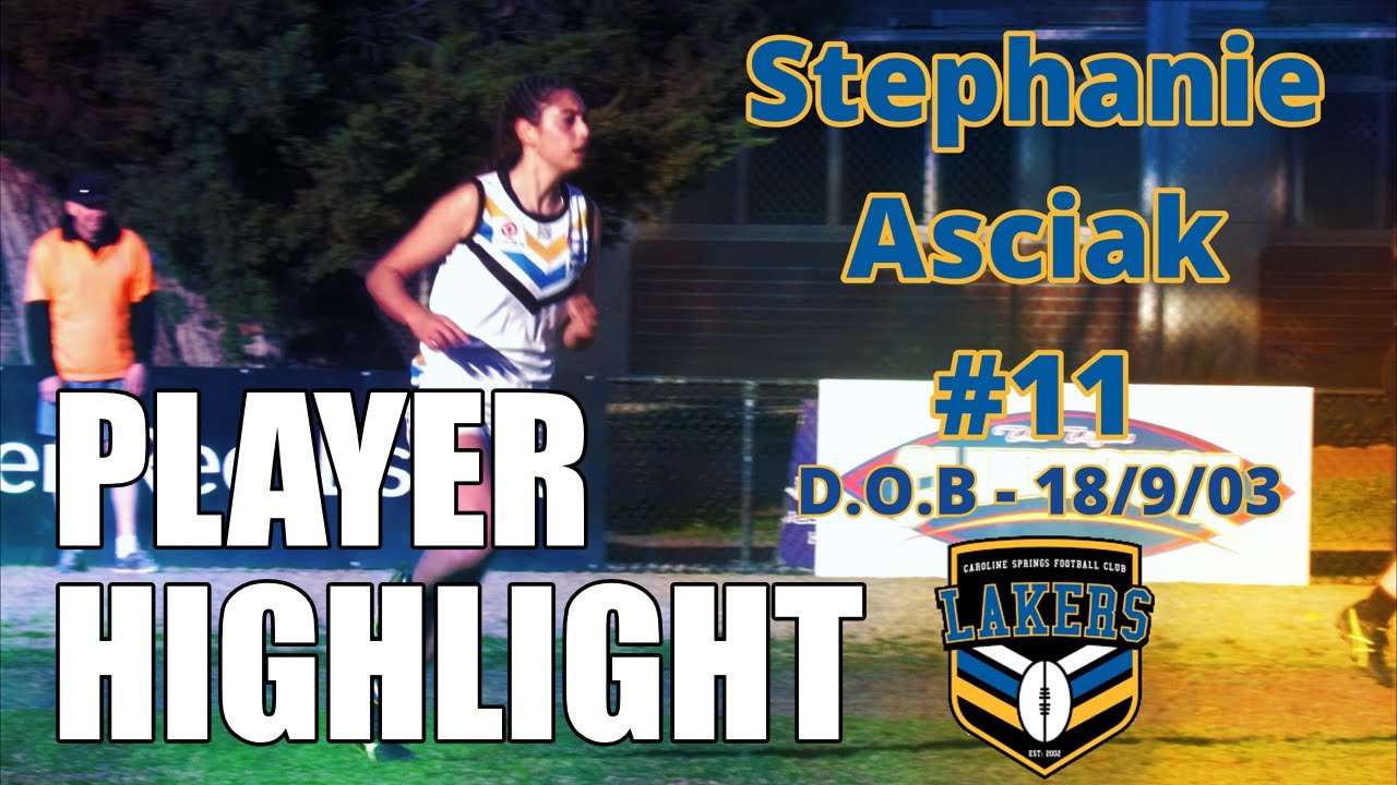 Stephanie Asciak Under 18.5 Girls Highlight - Caroline Springs Football Club