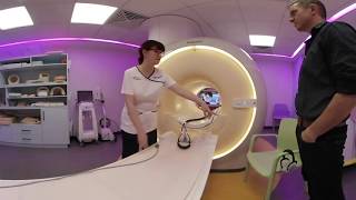 Going for an MRI Scan from a patient