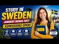 Study in Sweden January Intake 2027 Admissions Open Guide 1080p caption