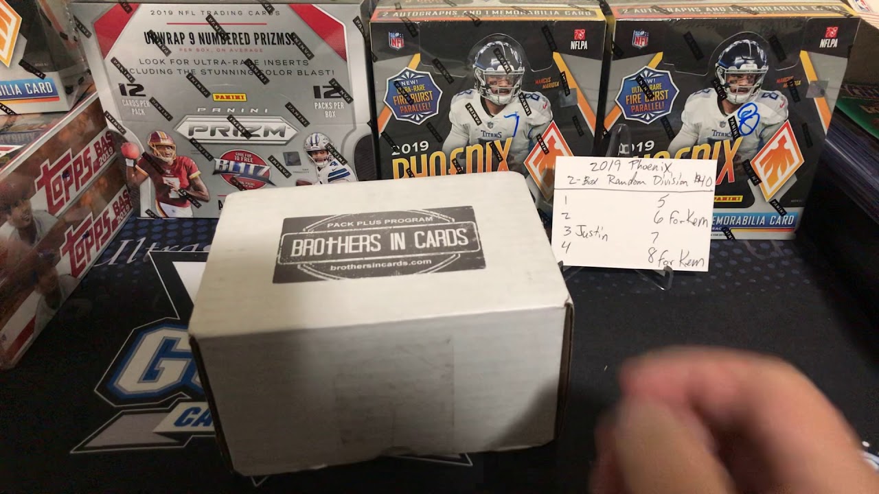 Brothers in cards subscription box! YouTube