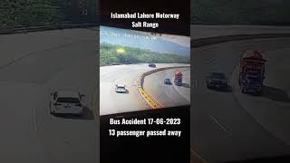 Bus Accident Isb Lhr Motorway Salt Range