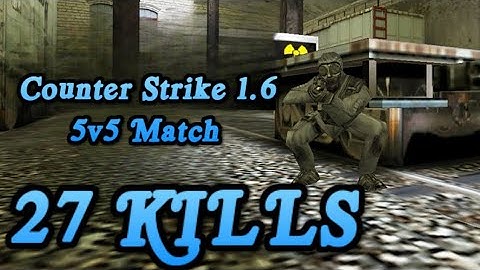 🔥 27 Kills on De_Train CT Side | Counter-Strike 1.6 5v5 Mix Highlights | TGS Gaming POV #14 🔥