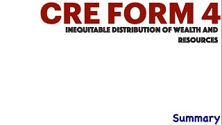 causes of inequitable distribution of wealth | remedies of inequitable distribution of wealth