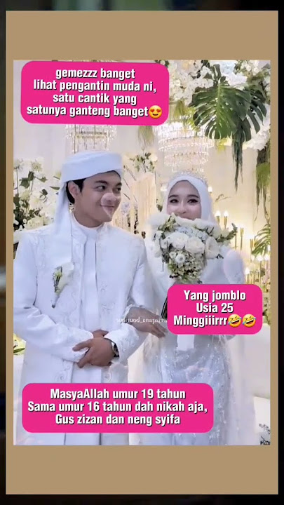 bikin baper liat gus zizan dan istrinya#guszizan#syifa#pyf#shorts