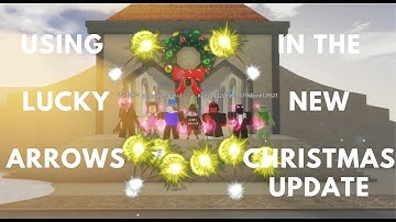 [YBA] Using Lucky Arrows in The New Update