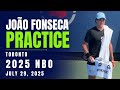João Fonseca’s INTENSE Practice Session (2025)
