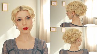 Rose from 'Titanic' Inspired Hairstyle | Evening Retro Hair